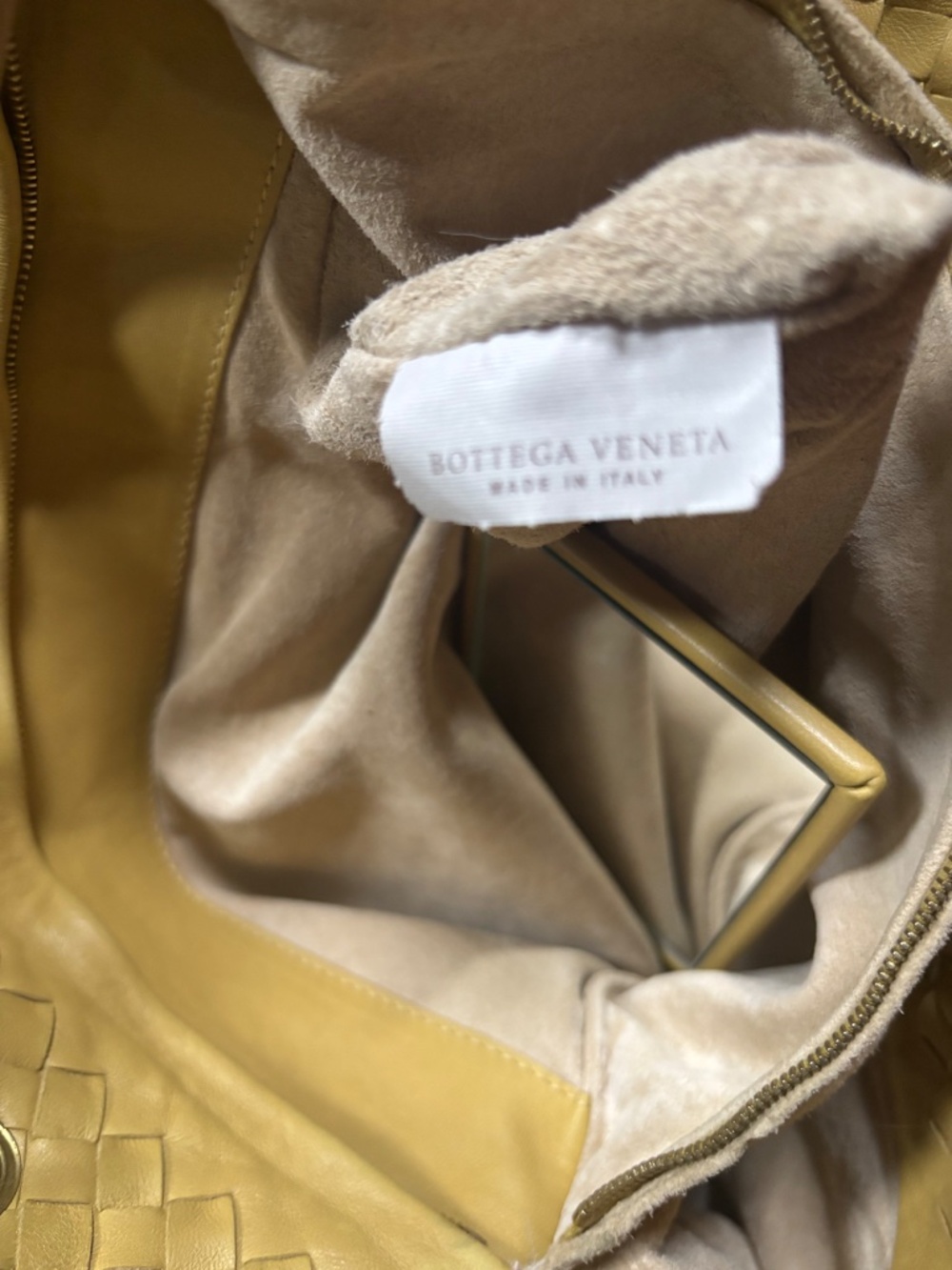 Bottega Veneta Yellow Roma Bag - Picture 4 of 12
